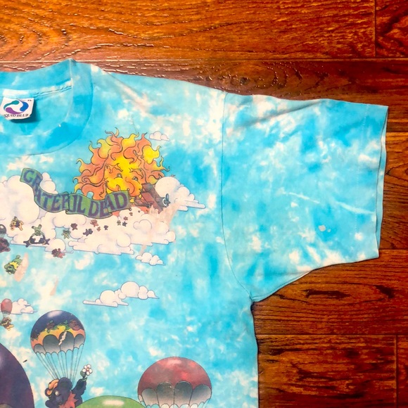 Vintage Grateful Dead Band T-Shirt June 17, 1994 Eugene, OR Concert - Picture 4 of 17